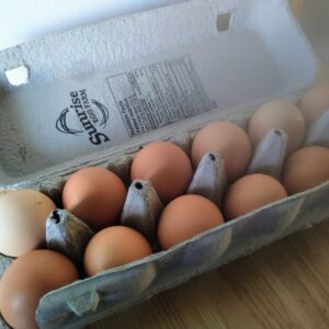 1 Dozen Chicken Eggs