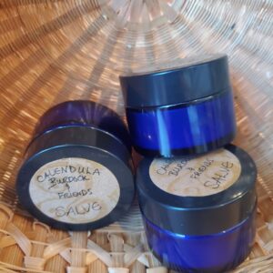 Calendula, Burdock and friends Salve